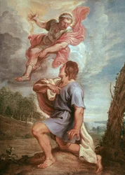 Aeneas appearing to his son Ascanius
